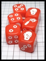 Dice : Dice - Game Dice - Zombicide Red White - eBay Dec 2016